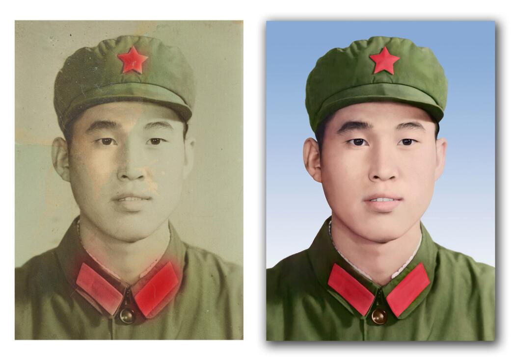 洪梅镇破损照片修复-18